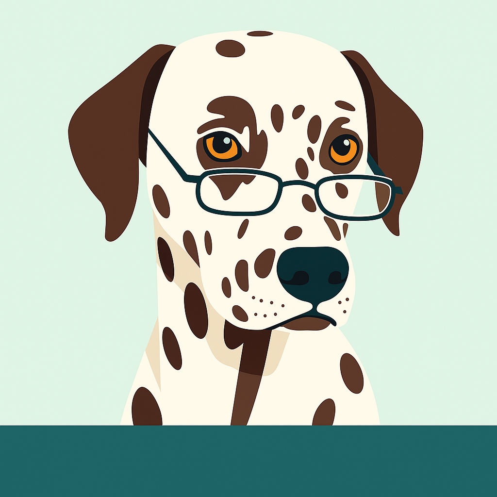 Dalmatian giving advice